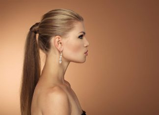 Coafuri coada eleganta