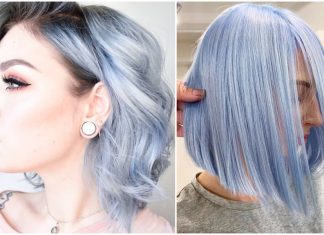 Nuante de par albastru