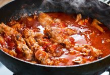 Ostropel de pui fara rosii