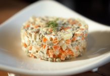 Salata boeuf calorii