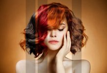 Suvite blonde pe par roscat