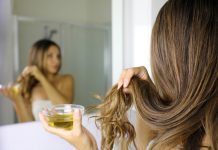 Masca de par cu ou si ulei de masline